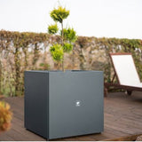 Herstera Garden® Cube Plantenbak HG08976803 - 70x70x70 cm - Antraciet