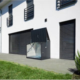 Trimetals® Stoweaway Metalen Berging TM11000 - Fietsenstalling - Antraciet