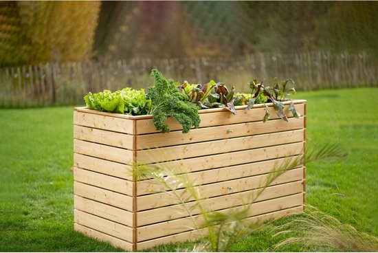 Westmann Houten Verhoogde Plantenbak Moestuin Asket XL - 160x70x90cm