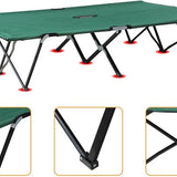 Opvouwbaar Campingbed extra Breed, Veldbed 125x193cm