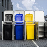 Hide® Containerombouw HD24401 Zwart - Kliko ombouw - Ombouw Afvalcontainer