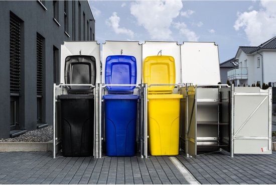 Hide® Containerombouw HD24401 Zwart - Kliko ombouw - Ombouw Afvalcontainer