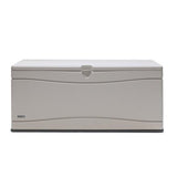 Lifetime® Kunststof Kussenbox 495L - tuinkist 61x152x67cm - Lichtgrijs