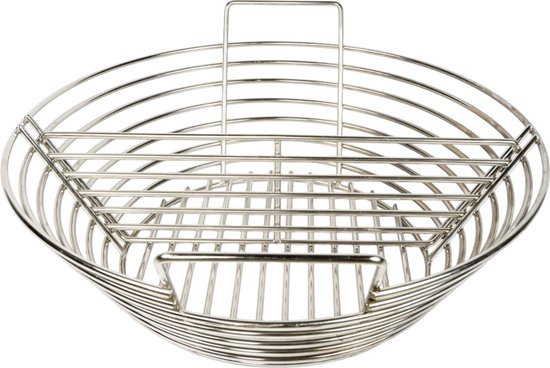 Kolenmand - Met Uitneembare Divider - Geschikt voor 21, 22, 23 en 24 Inch - RVS - Kamado Accessoires - BBQ Accessoires