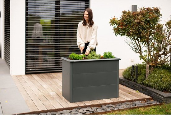 Westmann - WMHPS771005 - Plantenbak - Bloembak - Tuin Hochbeed - 100 x 50 x 77 cm