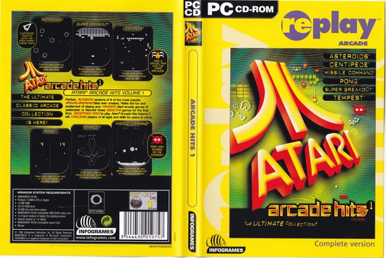 Atari Arcade Hits 1 (2001) - (Replay) -PC