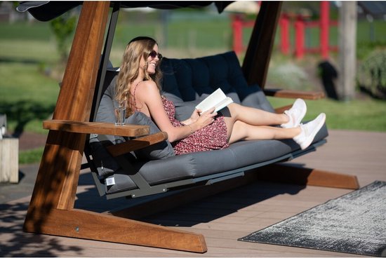 Vadi Concept - Luna Deluxe 2600A Schommelbank ( iroko hout )
