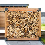 Westmann HaardHout Houtopslag Houtrek WMKR3030 - Brandhoutrek 198x40x180 cm