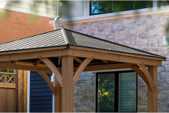 Westmann - YD12810 - Paviljoen - Pergola - Partytent - 320 x 366 x 366 cm