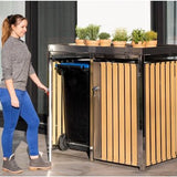 Westmann Containerombouw WMHHWTC-51 - met Bloembak - 84 x 134 x 125 cm