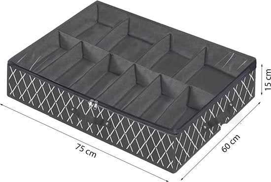 Schoenen Opbergtas Onderbed - 2 stuks - 16 paar Schoenen - Schoenen Organizer