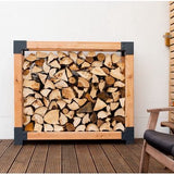 Westmann HaardHout Houtopslag Houtrek WMKR3010 - Brandhoutrek 40x138x120 cm