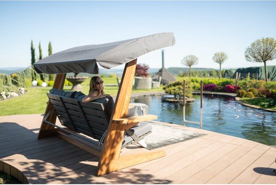 Vadi Concept - Luna Deluxe 2600A Schommelbank ( iroko hout )