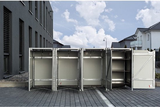 Hide® Containerombouw HD24401 Zwart - Kliko ombouw - Ombouw Afvalcontainer