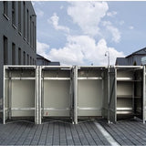 Hide® Containerombouw HD24401 Zwart - Kliko ombouw - Ombouw Afvalcontainer