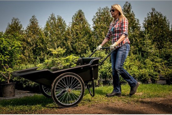 Polar Kruiwagen PO8376 - Robuuste Kruiwagen met 181kg draagvermogen