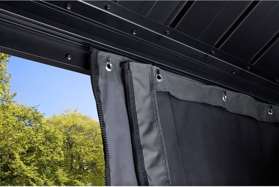 Sojag Paviljoen Pergola Messina 363x483x307 cm - Antraciet