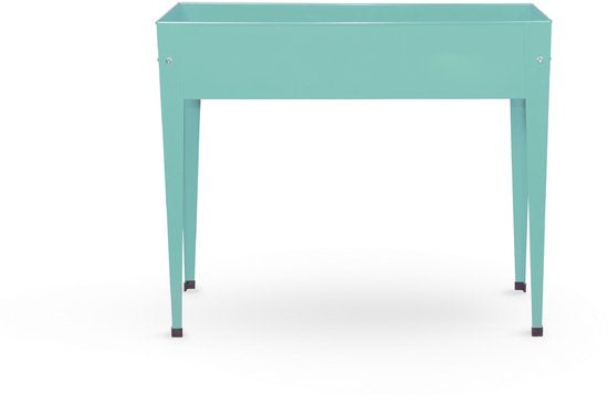 Herstera Garden® Urban Hoge Plantenbak Staal - 100x40x84cm - Mintgroen