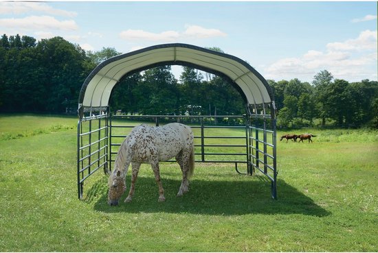 ShelterLogic® weidetent Overkapping Zonder onder frame SL51523 - 370x370x160cm