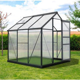 Westmann Aluminium kas Flora 66 | Antraciet | 192x192x202cm