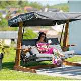 Vadi Concept - Sia 2400A Luxe Schommelbank ( iroko hout)