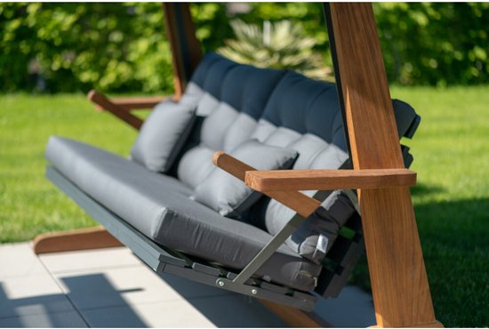 Vadi Concept - Sia 2400A Luxe Schommelbank ( iroko hout)