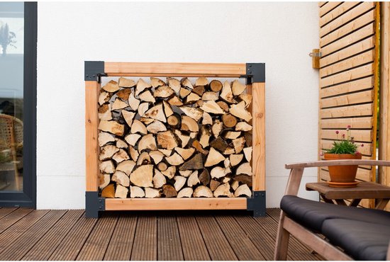 Westmann HaardHout Houtopslag Houtrek WMKR3010 - 40x138x120 cm