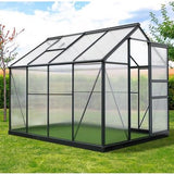 Westmann Aluminium kas Flora 68 | Antraciet | 252x192x201cm