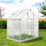 Westmann Aluminium kas Flora 64 - Zilver - 132x190x201cm