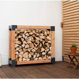 Westmann HaardHout Houtopslag Houtrek WMKR3010 - Brandhoutrek 40x138x120 cm