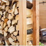 Westmann HaardHout Houtopslag Houtrek WMKR3030 - Brandhoutrek 198x40x180 cm