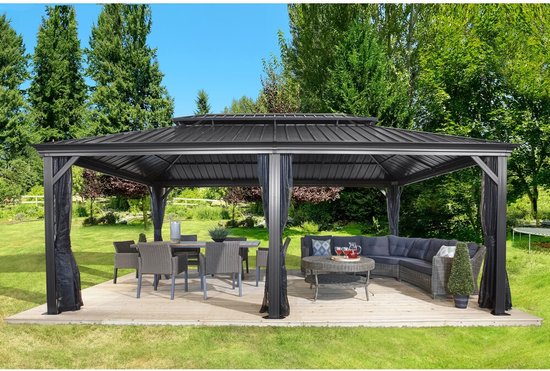Sojag - SJ09100 - Paviljoen - Pergola - Partytent - 307 x 363 x 598 cm