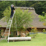 Niwaki Driepoot Tuinladder 360 cm Snoeiladder Tripod Ladder - Plukladder NW03600