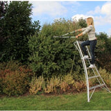 Niwaki Driepoot Tuinladder 180 cm Snoeiladder Tripod Ladder - Plukladder