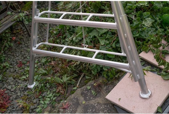Niwaki Driepoot Tuinladder 330 cm Verstelbaar/ Snoeiladder Tripod Ladder