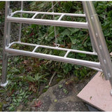 Niwaki 3-poot Tuinladder 240-300 cm in Hoogte Verstelbaar - Plukladder NW02700