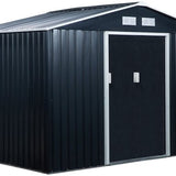 Tuinhuis Gereedschapsschuur 2 schuifdeuren met Bodemframe