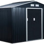 Tuinhuis Gereedschapsschuur 2 schuifdeuren met Bodemframe