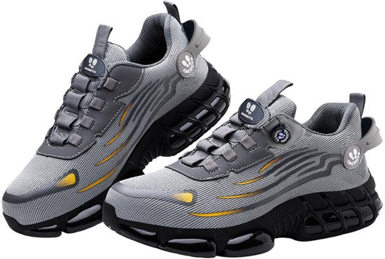 Veiligheidsschoenen Heren - Stalen Neus & Anti-Perforatie Zool - Lichtgewicht, Ademend Werkschoenen
