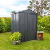 Spacemaker Metalen gereedschapsschuur 54 - 122x151x198cm - Grijs