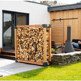 Westmann HaardHout Houtopslag Houtrek WMKR3030 - Brandhoutrek 198x40x180 cm