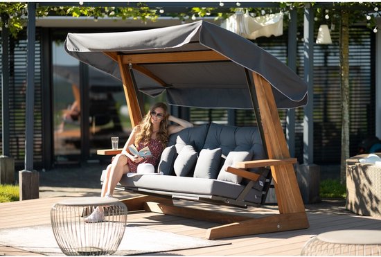 Vadi Concept - Luna Deluxe 2600A Schommelbank ( iroko hout )