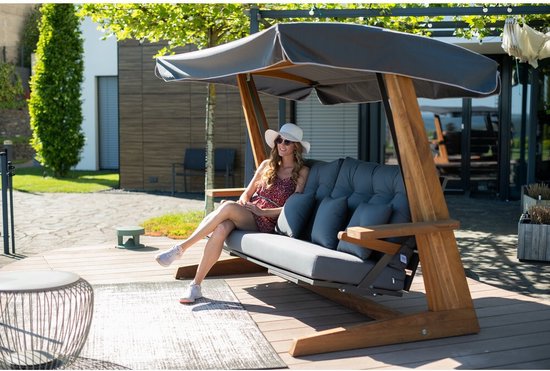 Vadi Concept - Luna Deluxe 2600A Schommelbank ( iroko hout )