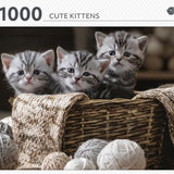 Rebo puzzel - Cute Kittens - 1000 st