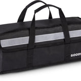 Goods&Co Accutas Ebike Brandveilig - Elektrische Fiets Accu Tas - Beschermhoes E-bike - 49 × 15 × 15 cm - Brandwerende Zak Fietsaccu - Hittebestendige Lipo Bag voor E Bike - Brandzak - Brandveiligheid– Accuhoes – Saver Hoes - Zwart