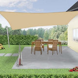 HanSe® Schaduwdoek Rechthoek Waterdoorlatend 1,5x2 m