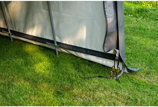 ShelterLogic® Opslagtent SL62697 - 490x370x260 cm - Grijs