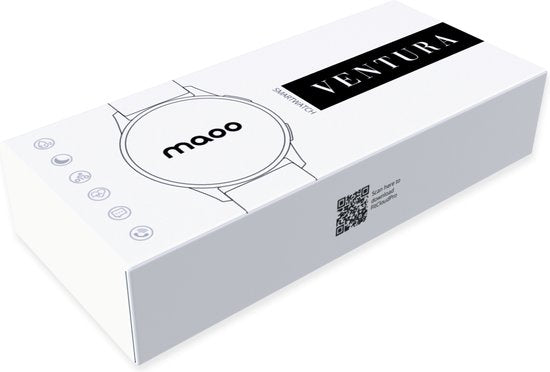 Maoo Ventura - Premium AMOLED Smartwatch Dames