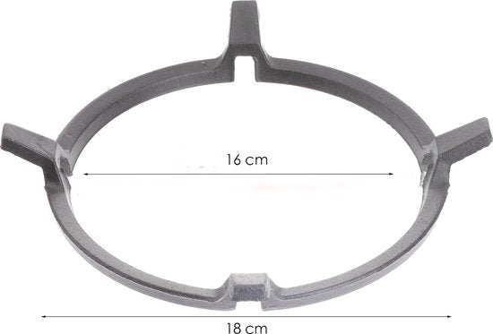 Wokring - Gietijzer - Ø16cm binnenmaat - Wadjanring