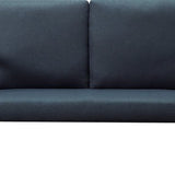 Zitbank voor 2 Personen - Blauw - 125 x 80 x 77 cm - Loveseat - Stijlvol en Comfortabel voor Elk Interieur